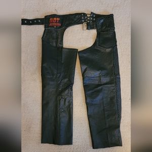 Womens Hot Leather Chaps